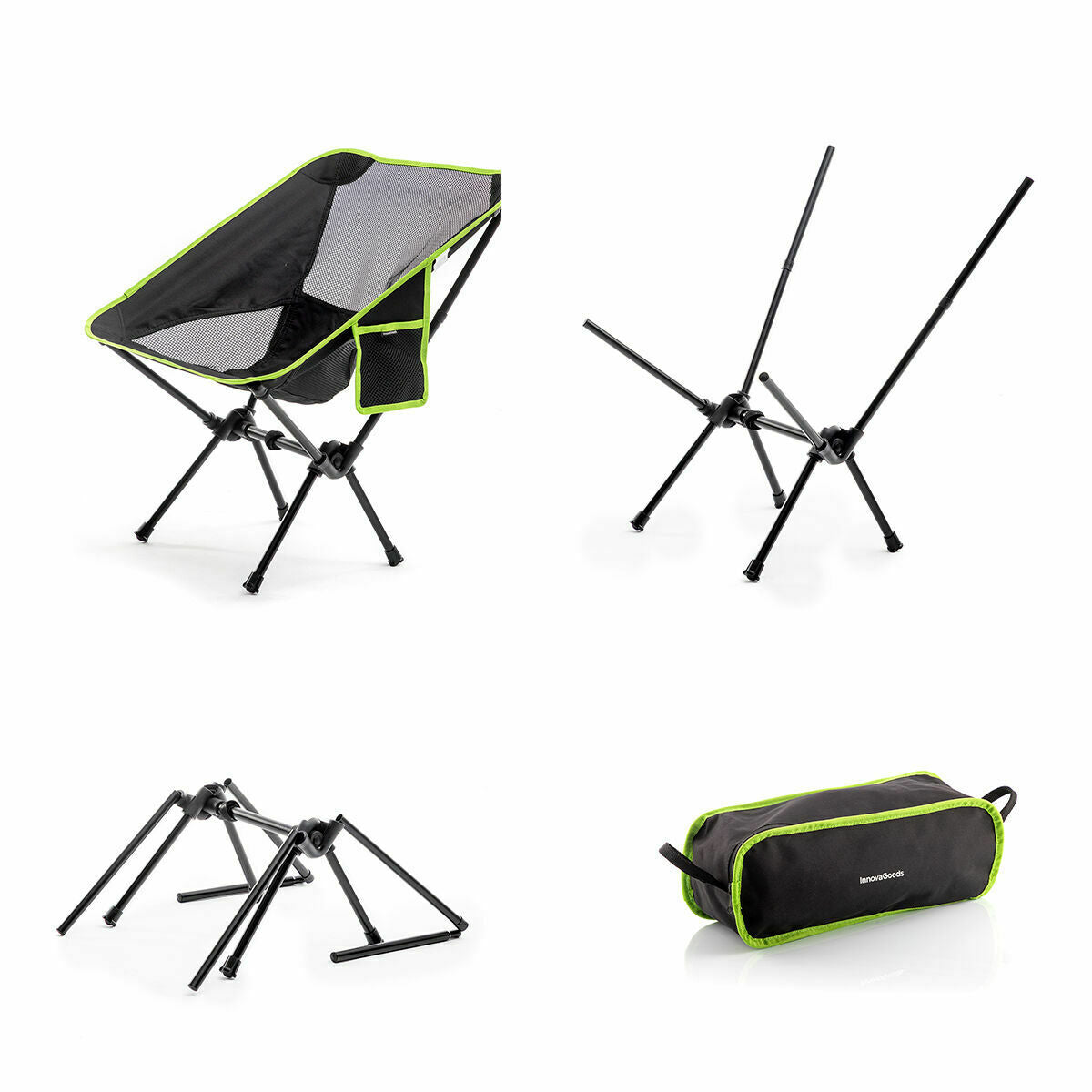 Chaise de camping pliable