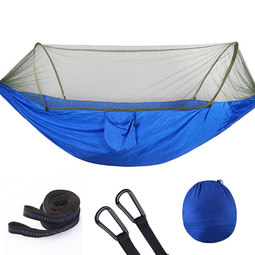 Hamac avec moustiquaire camping / voyage / jardin