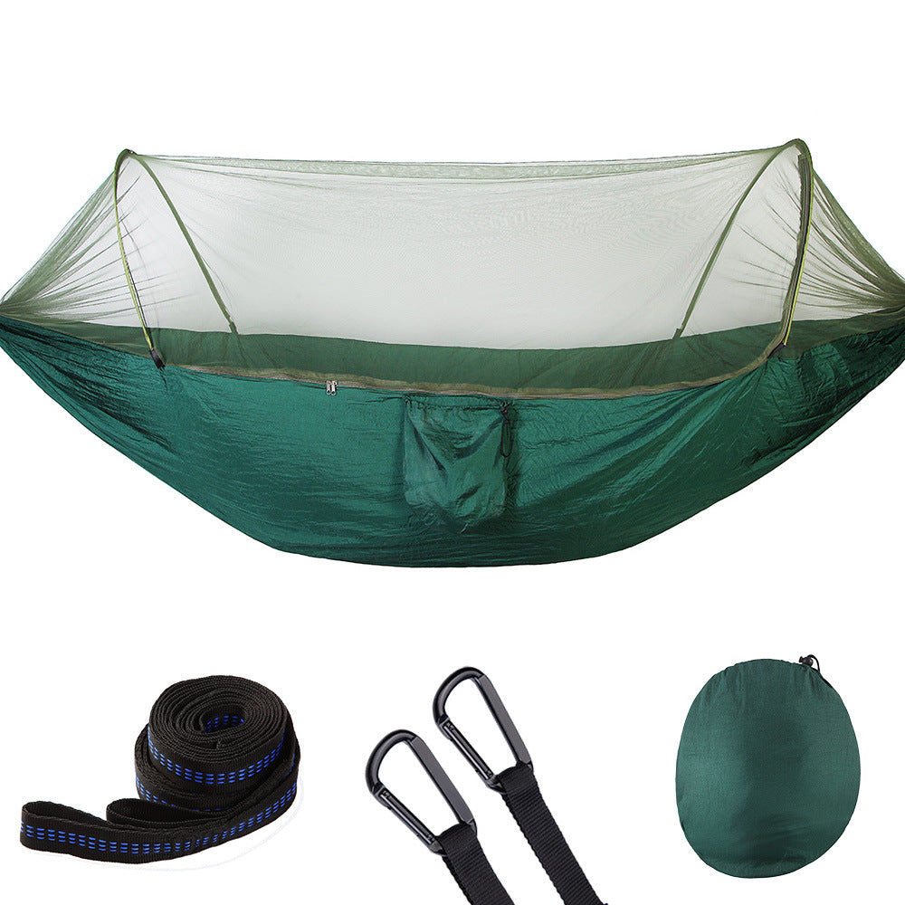 Hamac avec moustiquaire camping / voyage / jardin